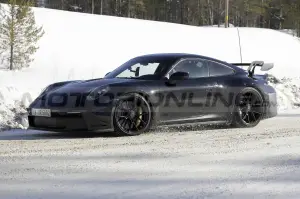 Porsche 911 GT3 restyling - Foto Spia 23-03-2023 - 6