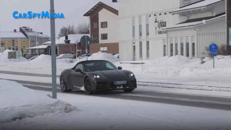 Porsche 718 Boxster 2025 prototipo - 9