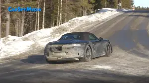 Porsche 718 Boxster 2025 prototipo