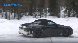 Porsche 718 Boxster 2025 prototipo