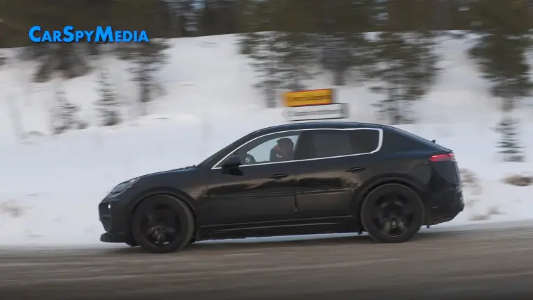 Porsche Macan EV prototipi test invernali - 8