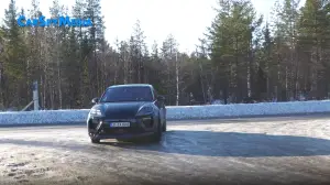 Porsche Macan EV prototipi test invernali