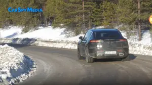 Porsche Macan EV prototipi test invernali