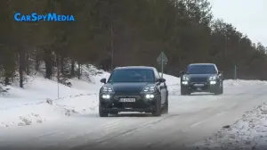 Porsche Macan EV prototipi test invernali