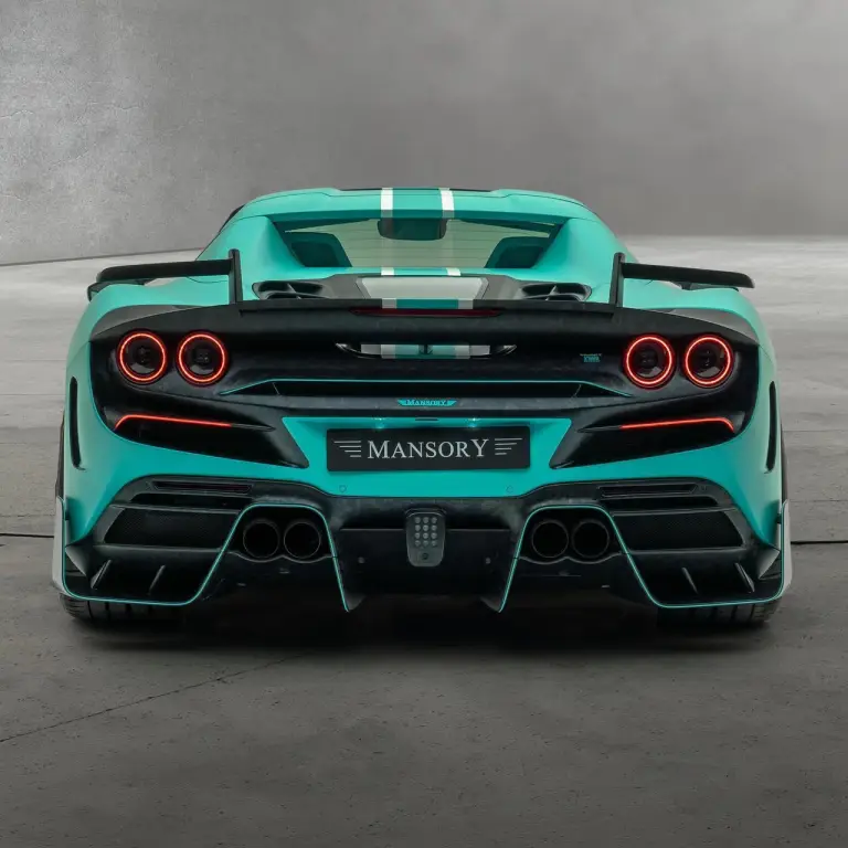 Mansory F8XX Spider Tempesta Turchese - 3