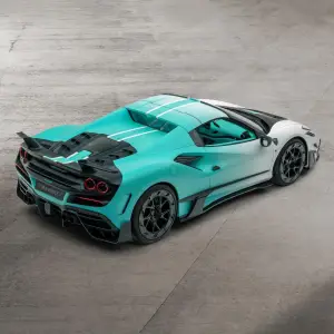 Mansory F8XX Spider Tempesta Turchese