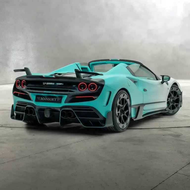 Mansory F8XX Spider Tempesta Turchese - 8