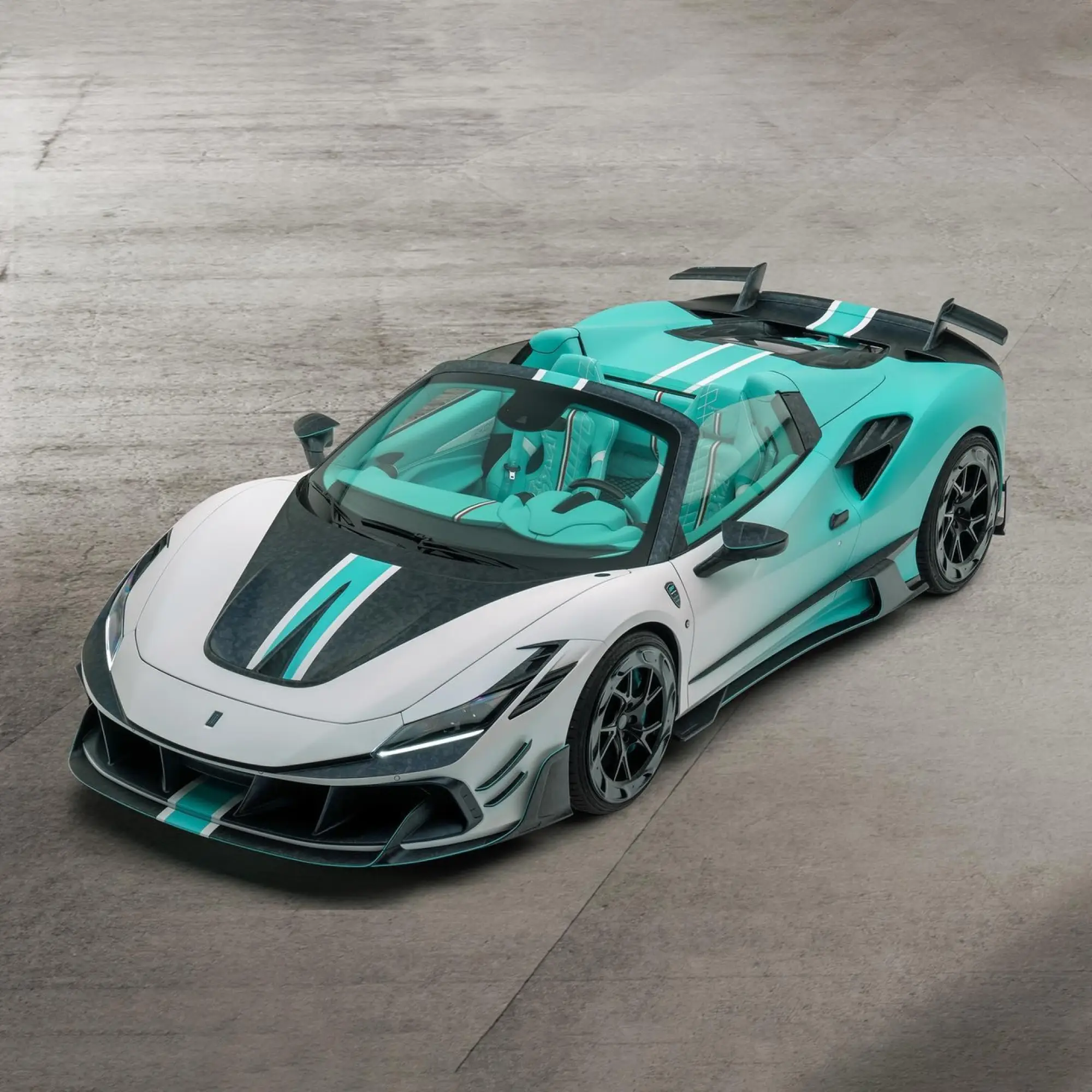 Mansory F8XX Spider Tempesta Turchese - 4