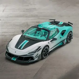 Mansory F8XX Spider Tempesta Turchese