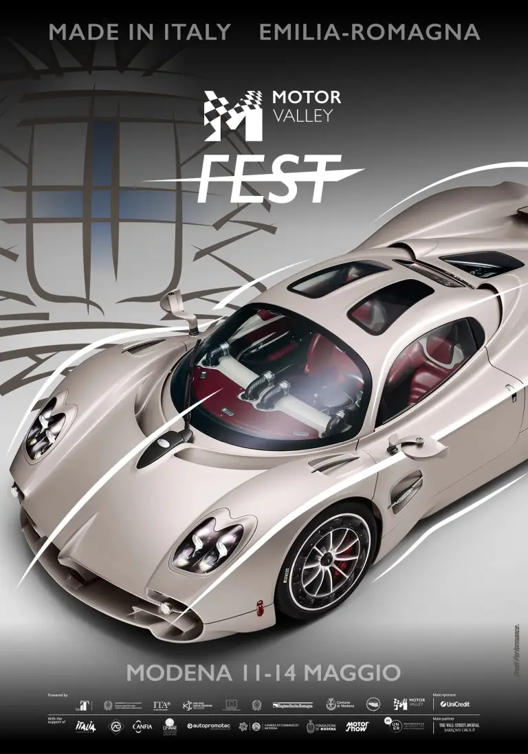 Motor Valley Fest 2023 Aldo Drudi poster - 7