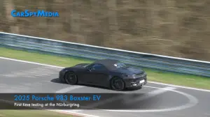 Porsche 718 Boxster 2025 prototipo Nurburgring