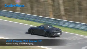 Porsche 718 Boxster 2025 prototipo Nurburgring