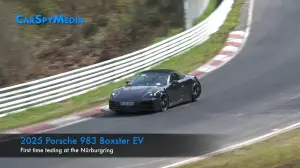 Porsche 718 Boxster 2025 prototipo Nurburgring - 7