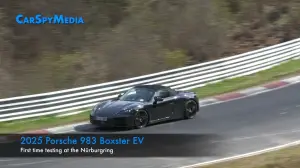Porsche 718 Boxster 2025 prototipo Nurburgring - 5