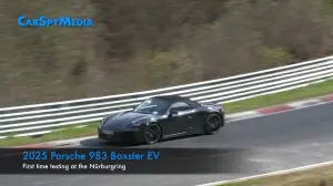 Porsche 718 Boxster 2025 prototipo Nurburgring - 3
