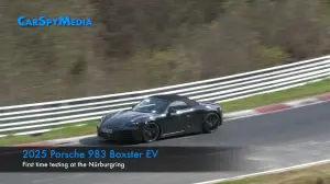 Porsche 718 Boxster 2025 prototipo Nurburgring