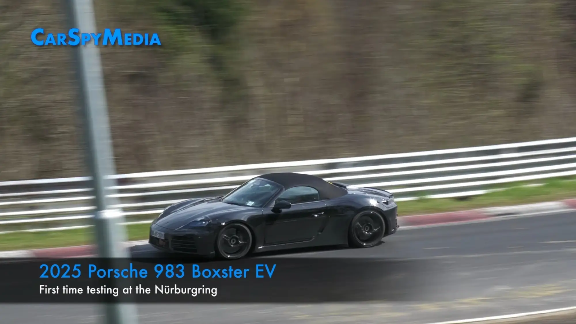 Porsche 718 Boxster 2025 prototipo Nurburgring - 6