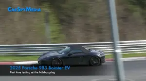 Porsche 718 Boxster 2025 prototipo Nurburgring - 9