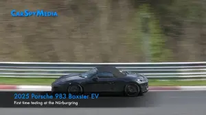 Porsche 718 Boxster 2025 prototipo Nurburgring