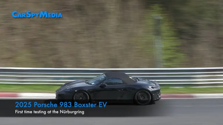 Porsche 718 Boxster 2025 prototipo Nurburgring - 10