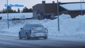 Mercedes EQA Sedan prototipo Scandinavia