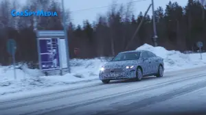 Mercedes EQA Sedan prototipo Scandinavia