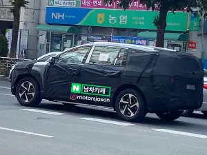 Hyundai Ioniq 7 2024 prototipo foto spia