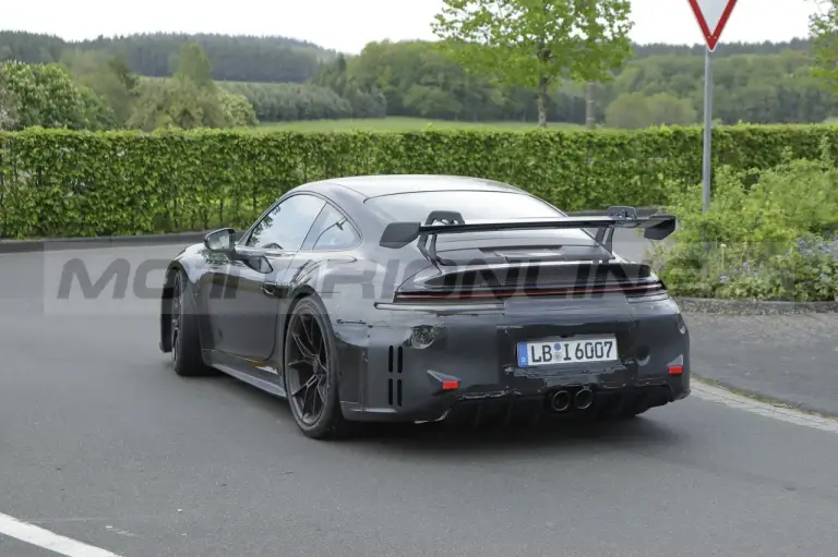 Porsche 911 GT3 2024 - Foto Spia 24-05-2024 - 12
