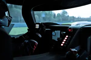 Bugatti Bolide test in pista