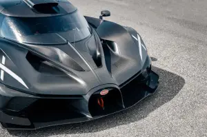 Bugatti Bolide test in pista