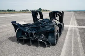 Bugatti Bolide test in pista