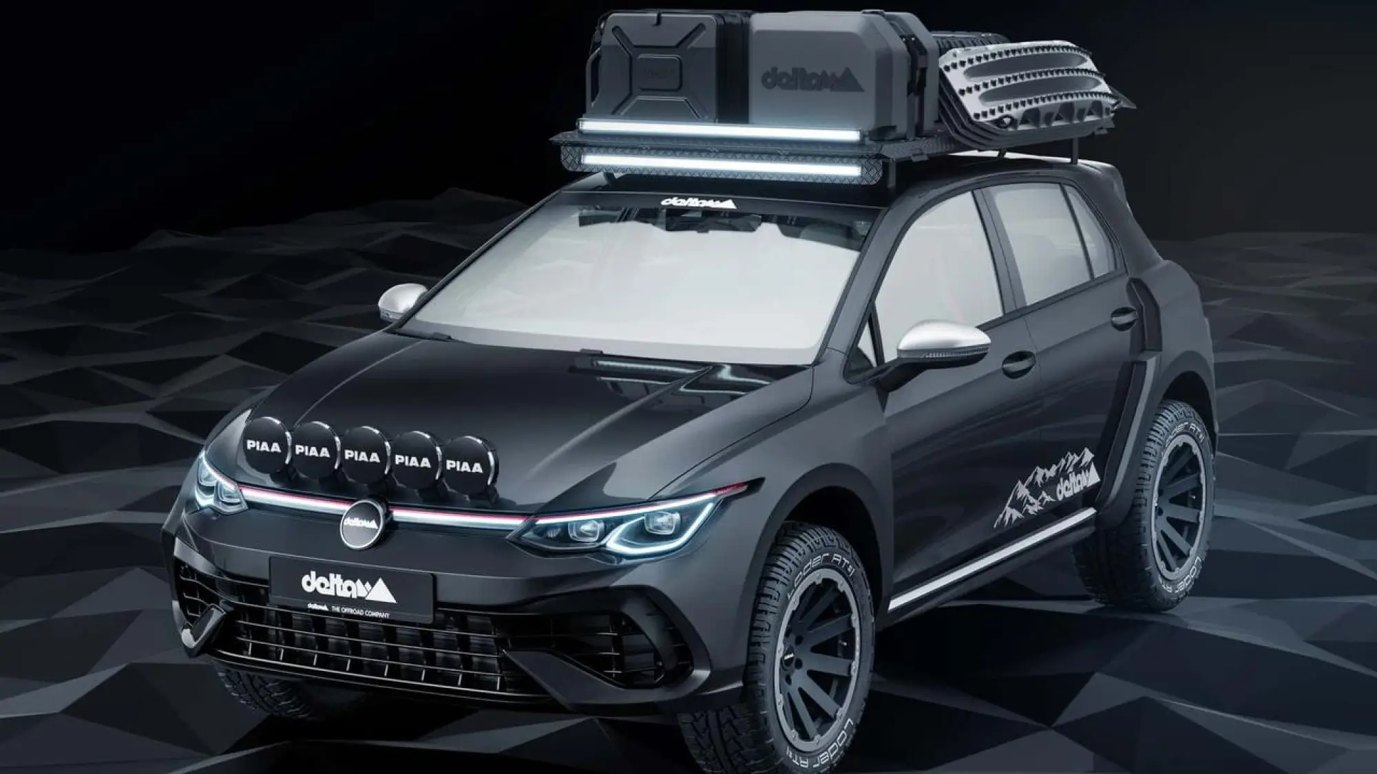 Volkswagen Golf R Delta4x4 render - 2