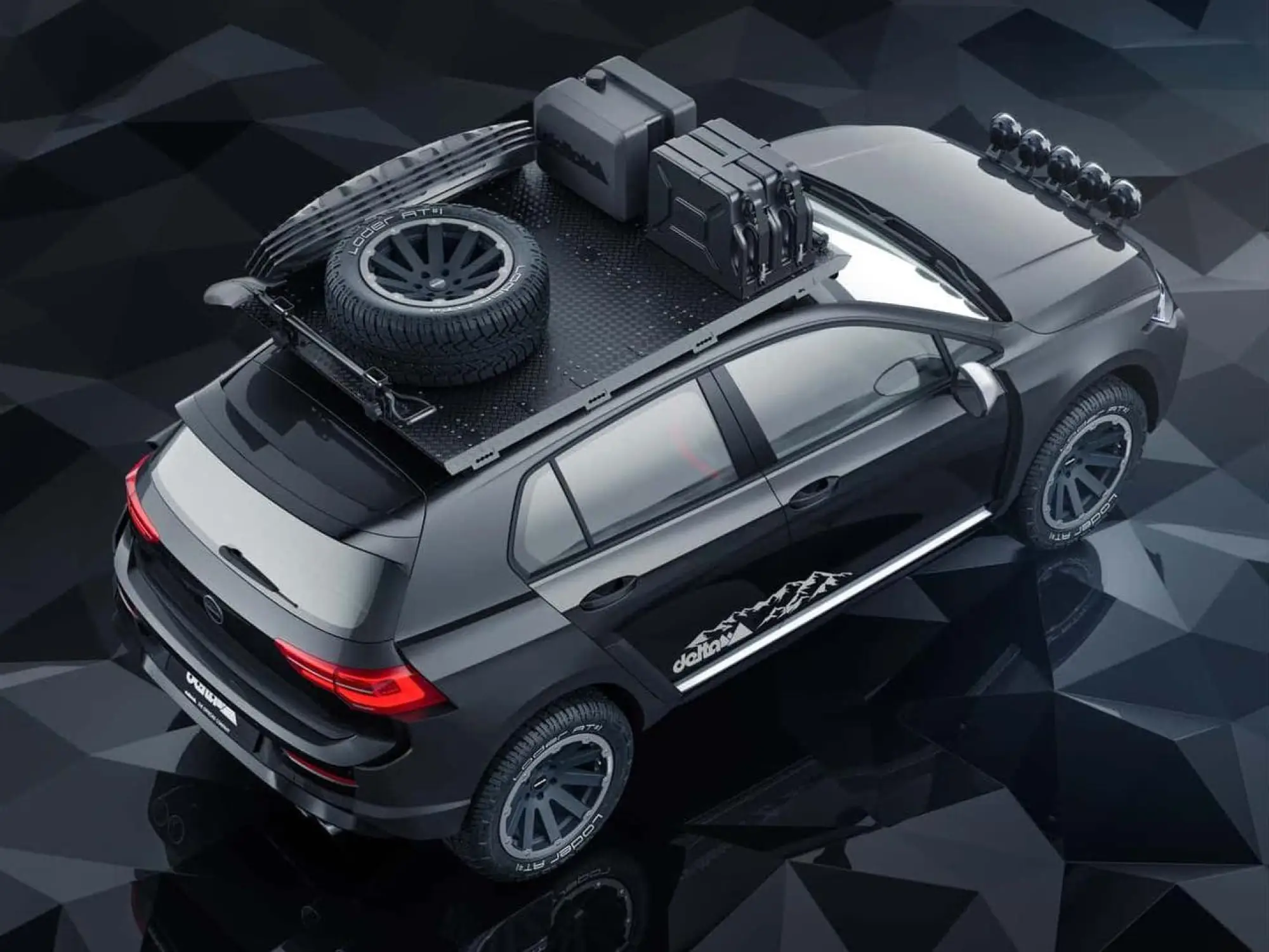 Volkswagen Golf R Delta4x4 render - 10