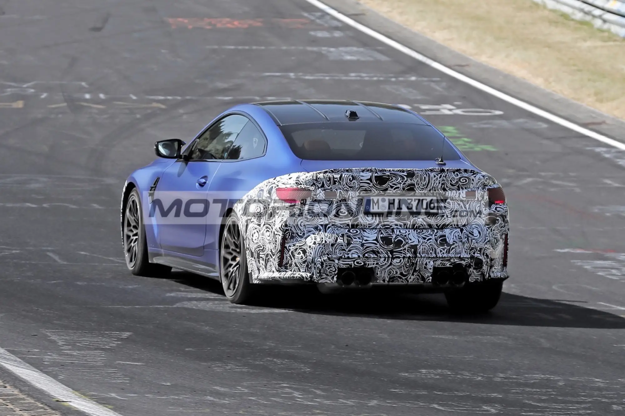 BMW Serie 4 facelift - Foto spia 19-6-2023 - 22