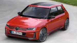 Peugeot 205 GTI moderna - Render