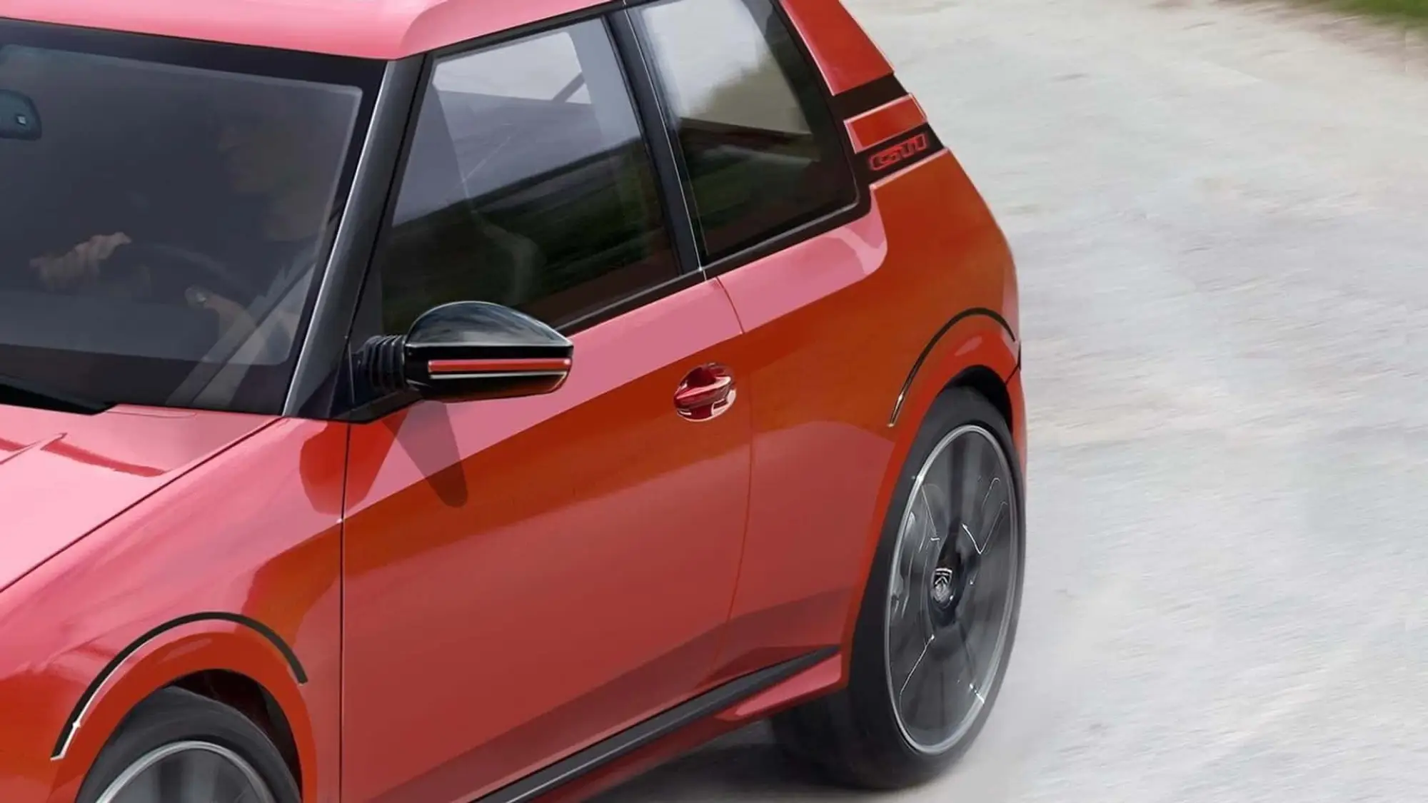 Peugeot 205 GTI moderna - Render - 1