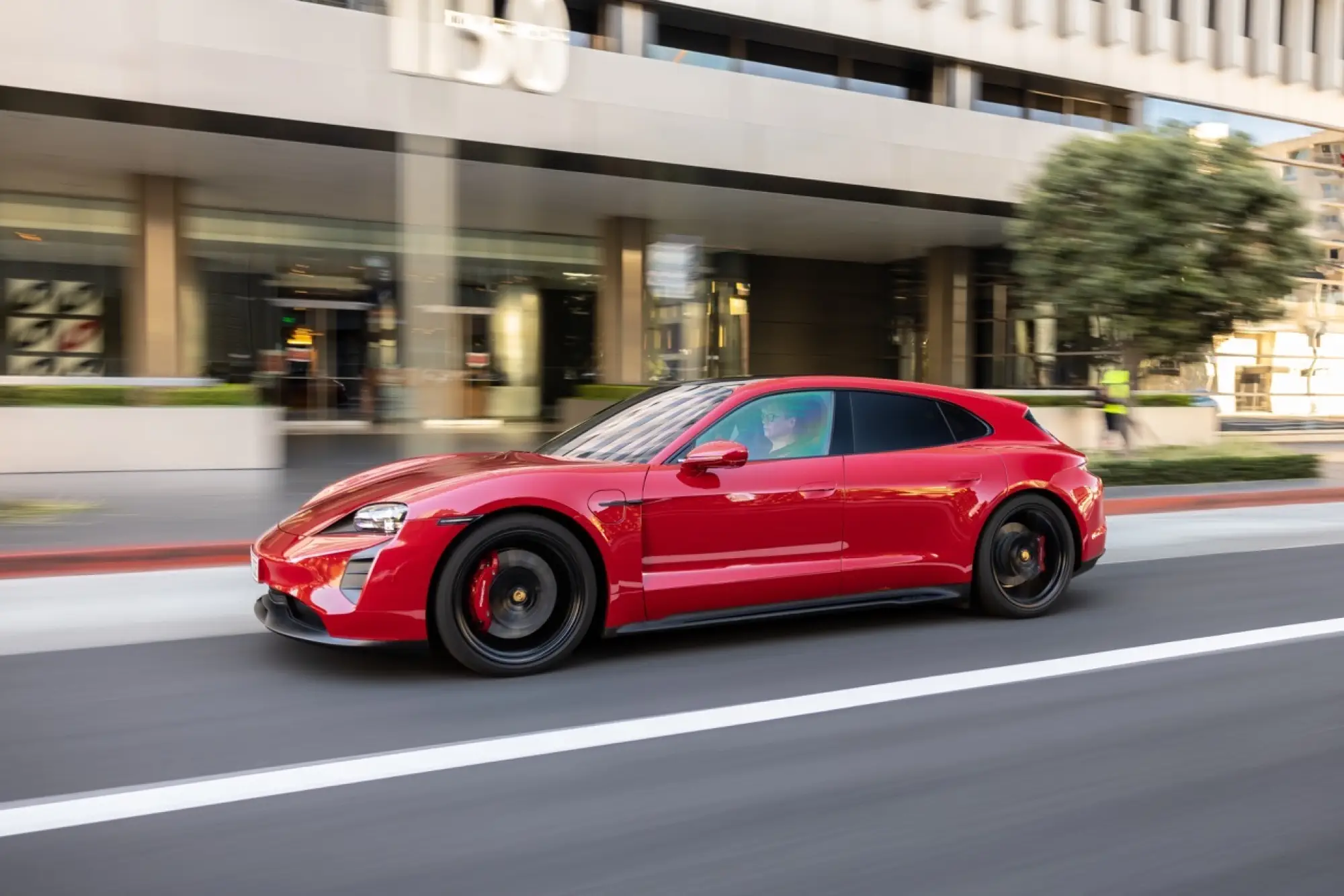 Porsche Taycan GTS Sport Turismo 2023 - Prova - 22