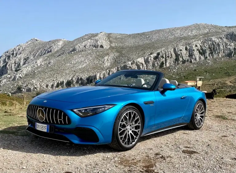 Mercedes AMG SL 43 2023 - Prova su strada - 14