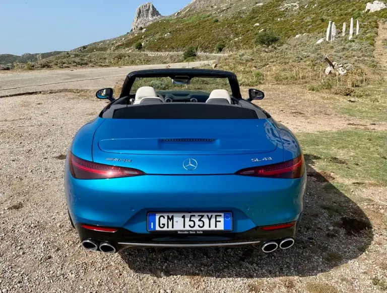 Mercedes AMG SL 43 2023 - Prova su strada - 7