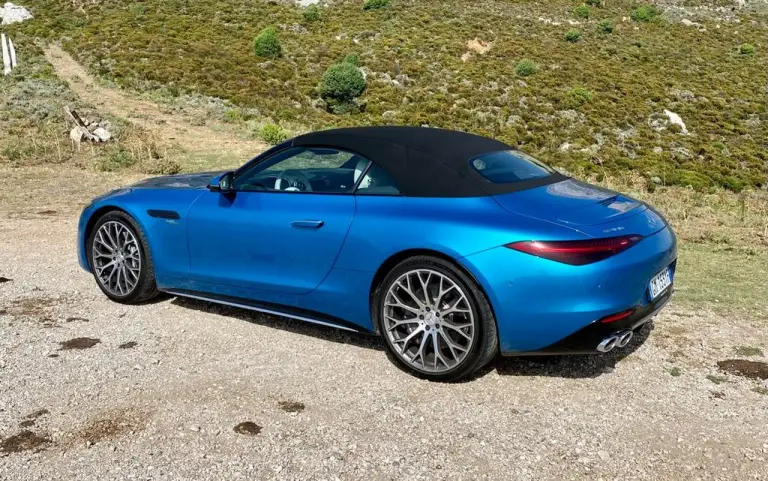 Mercedes AMG SL 43 2023 - Prova su strada - 12