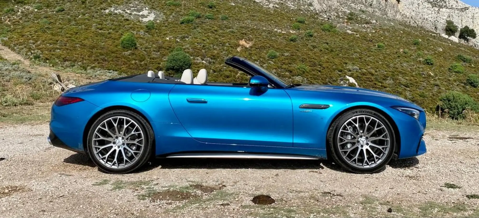 Mercedes AMG SL 43 2023 - Prova su strada - 20