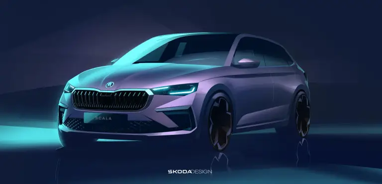 Skoda Scala e Kamiq 2024 - Teaser - 3
