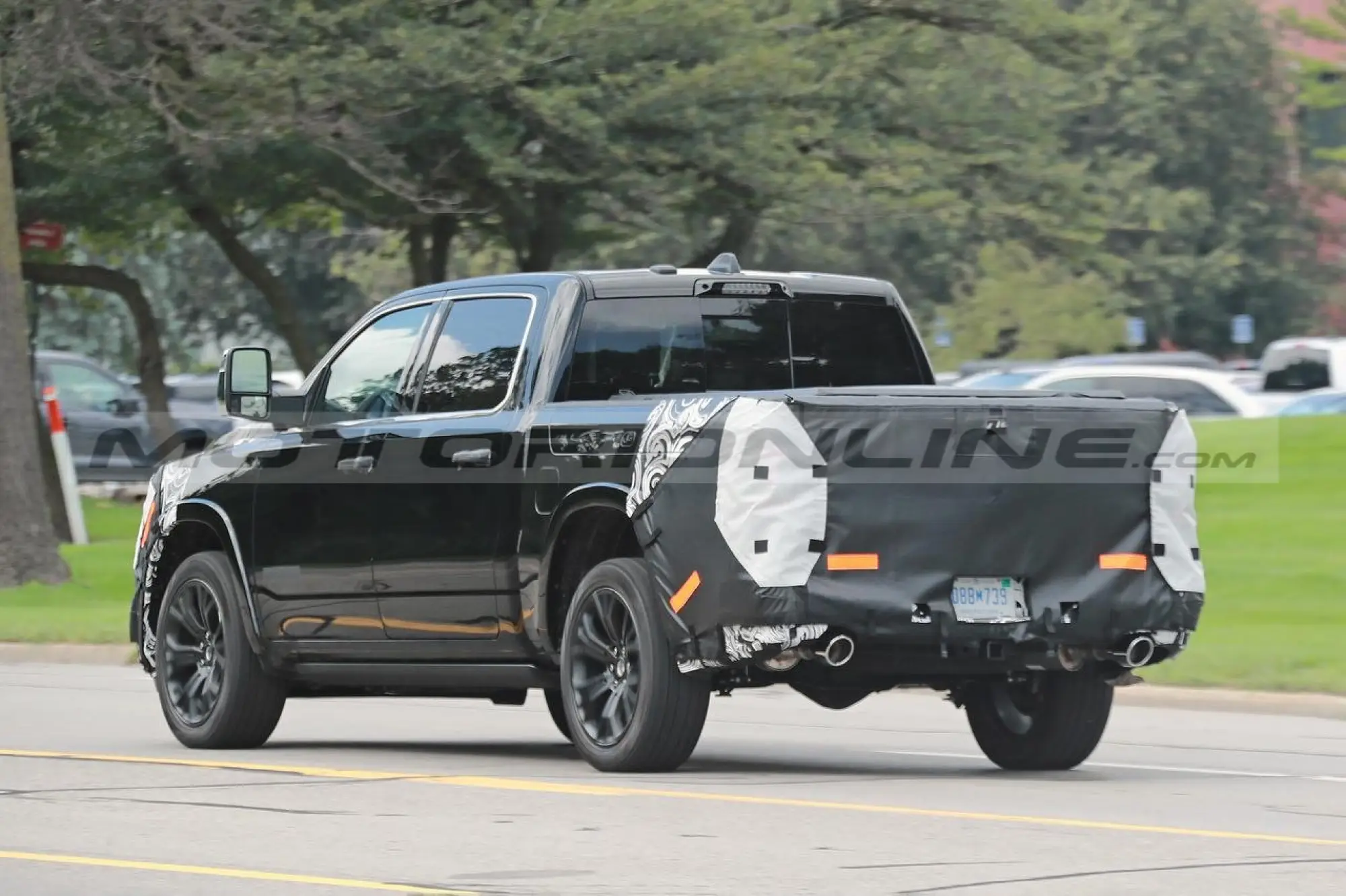 Ram 1500 Tungsten 2025 - Foto Spia 01-08-2023 - 12