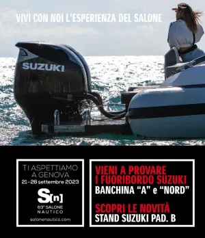 Suzuki al Salone Nautico di Genova 2023