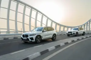 BMW iX5 Hydrogen test Medio Oriente