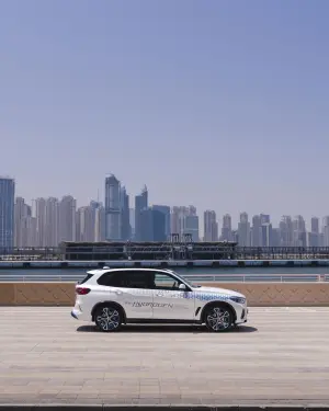 BMW iX5 Hydrogen test Medio Oriente