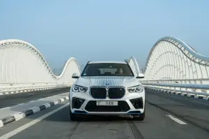 BMW iX5 Hydrogen test Medio Oriente