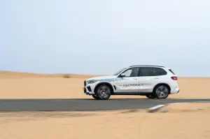 BMW iX5 Hydrogen test Medio Oriente