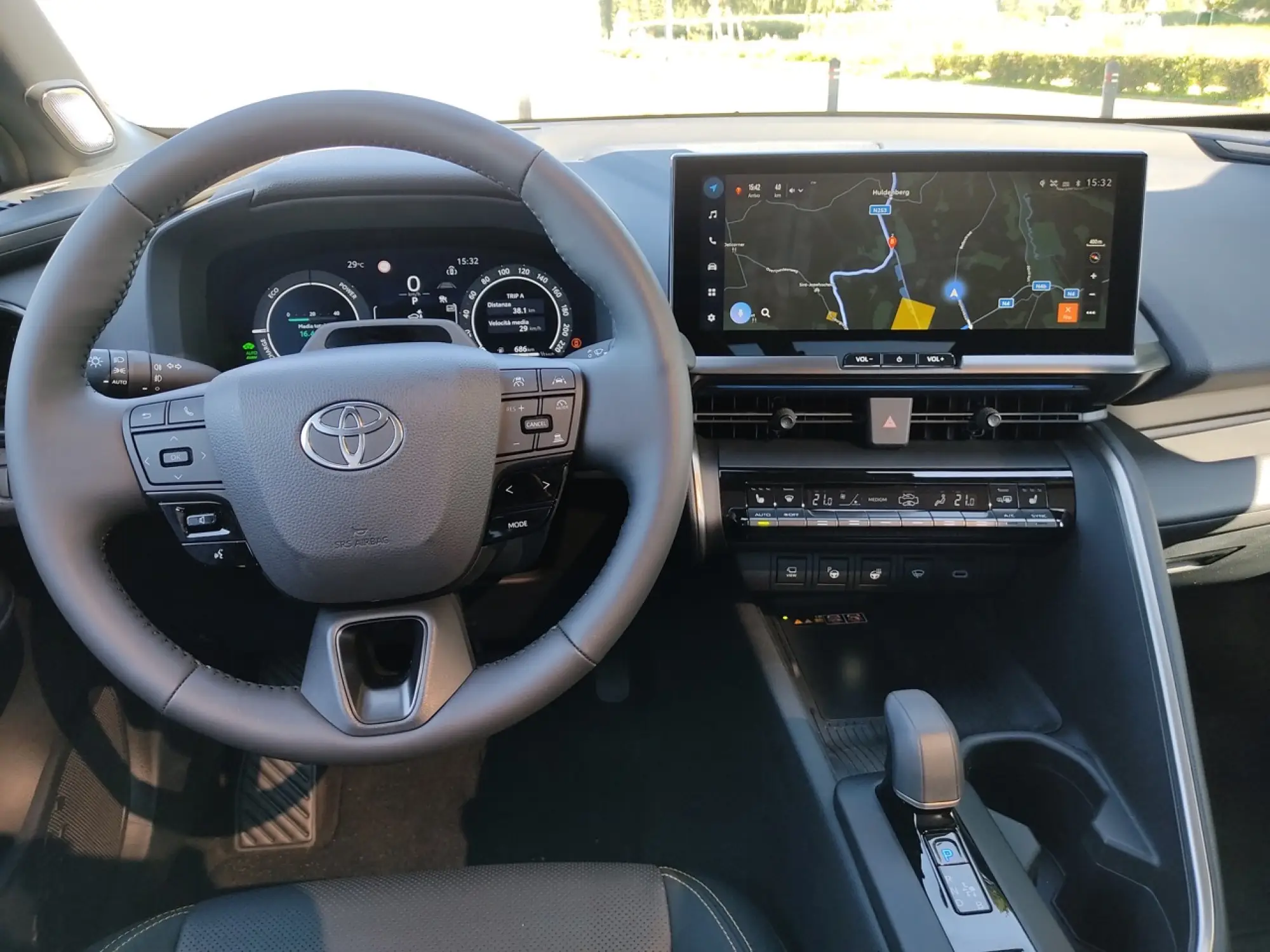 Toyota C-HR PHEV - Prova Bruxelles - 14