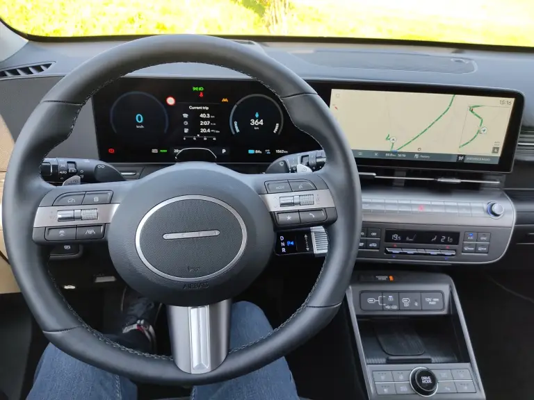 Hyundai Kona EV 2023 - Prova Nosovice - 19